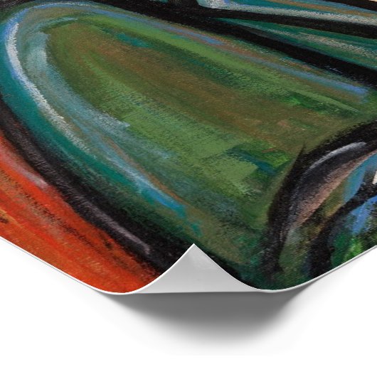 Jazz Quartett Poster (Ecke)