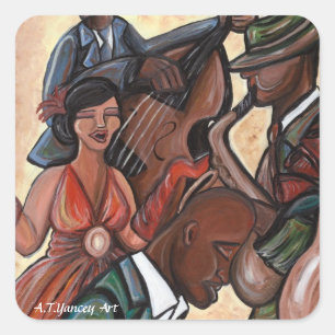 Jazz Quartett Sticker