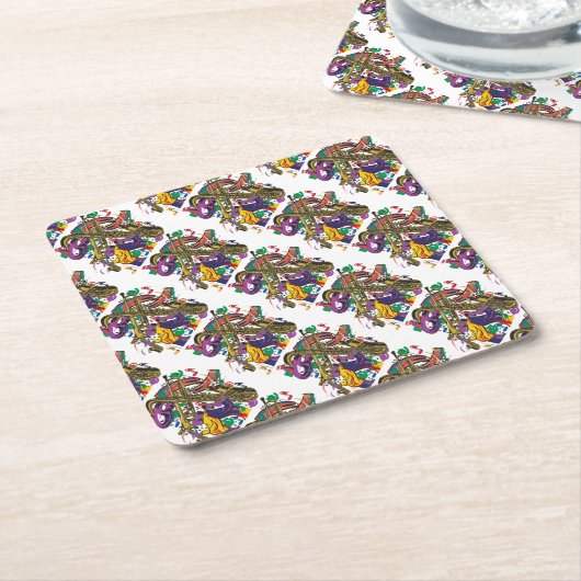 JAZZ RECHTECKIGER PAPPUNTERSETZER (angewinkelt)