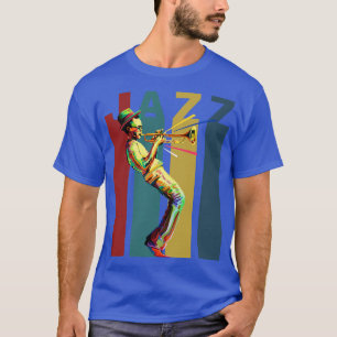 Jazz-Retro-Design mit einem Jazz-Trompeter 1 T-Shirt