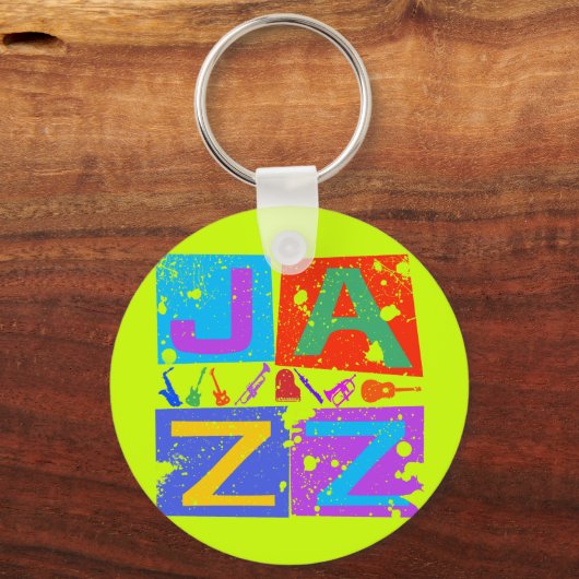 JAZZ RETRO SCHLÜSSELANHÄNGER (Vorderseite)