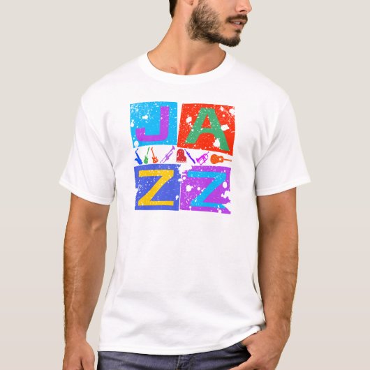 JAZZ RETRO T-Shirt (Vorderseite)