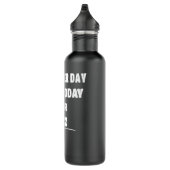 Jazz Saxaphone Jazz Day Jazz Geschenk Edelstahlflasche (Rechts)