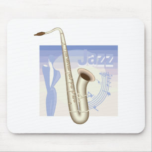 Jazz-Saxophon-Design Mousepad