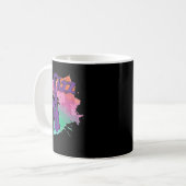 Jazz Saxophon Kaffeetasse (Vorderseite Links)