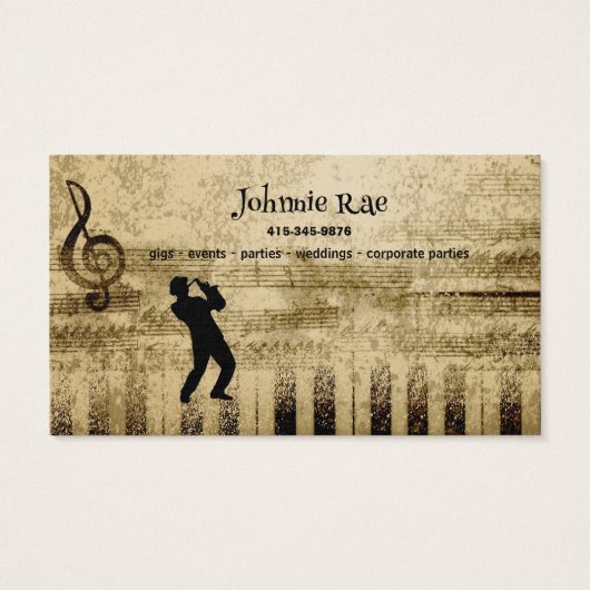 Jazz Saxophone Sheet Music for mieten (Rückseite)