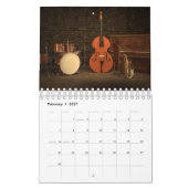 Jazz Scene Collection zeigt Wall Calendar Kalender (Feb 2027)