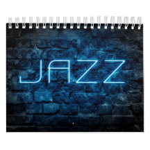 Jazz Scene Collection zeigt Wall Calendar
