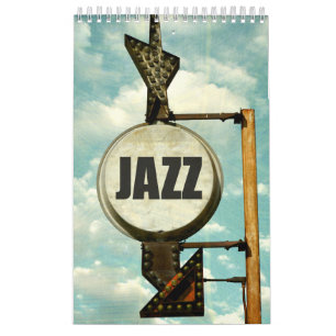 Jazz Scene Collection zeigt Wall Calendar Kalender