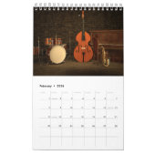 Jazz Scene Collection zeigt Wall Calendar Kalender (Feb 2026)