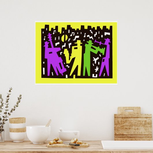 JAZZ - Serie Poster (Küche)