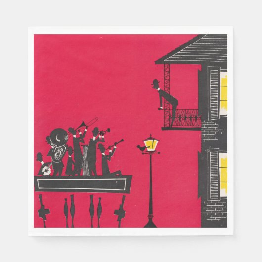 Jazz Serviette (Vorderseite)