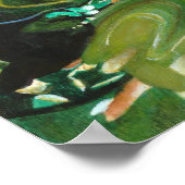 Jazz Shine Aquarell Print Poster (Ecke)