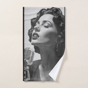 Jazz Singer Handtuch