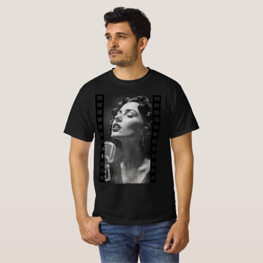 Jazz Singer T-Shirt (Vorne ganz)