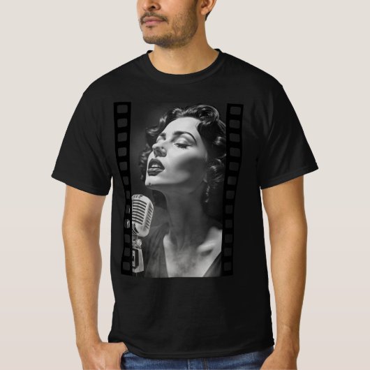 Jazz Singer T-Shirt (Vorderseite)