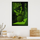 Jazz Skins Poster Print (Küche)