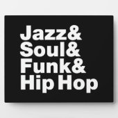 Jazz & Soul & Funk & Hip Hop Fotoplatte (Vorderseite)