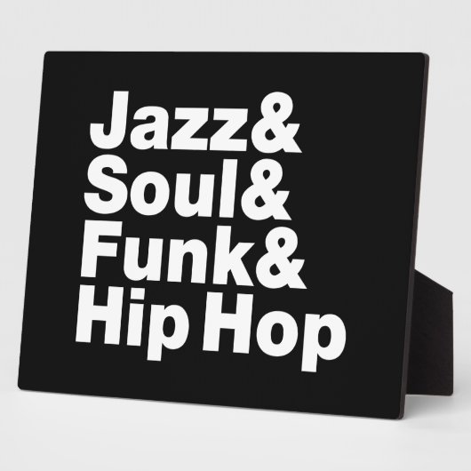 Jazz & Soul & Funk & Hip Hop Fotoplatte (Seite)