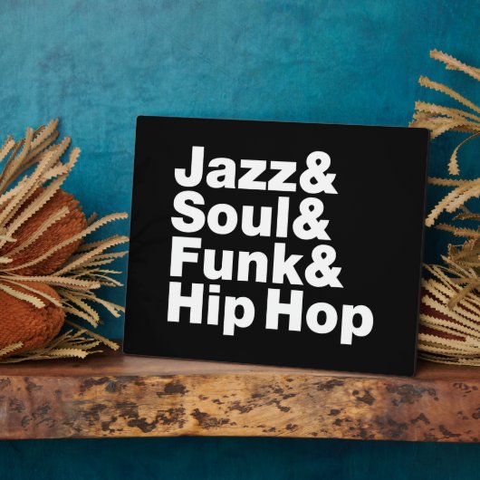 Jazz & Soul & Funk & Hip Hop Fotoplatte (Seite)