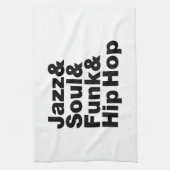 Jazz & Soul & Funk & Hip Hop Handtuch (Vertikal)