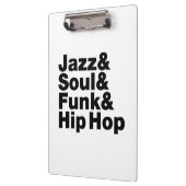Jazz & Soul & Funk & Hip Hop Klemmbrett (Links)