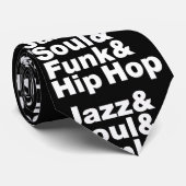 Jazz & Soul & Funk & Hip Hop Krawatte (Gerollt)