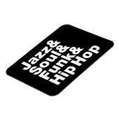 Jazz & Soul & Funk & Hip Hop Magnet (Linke Seite)