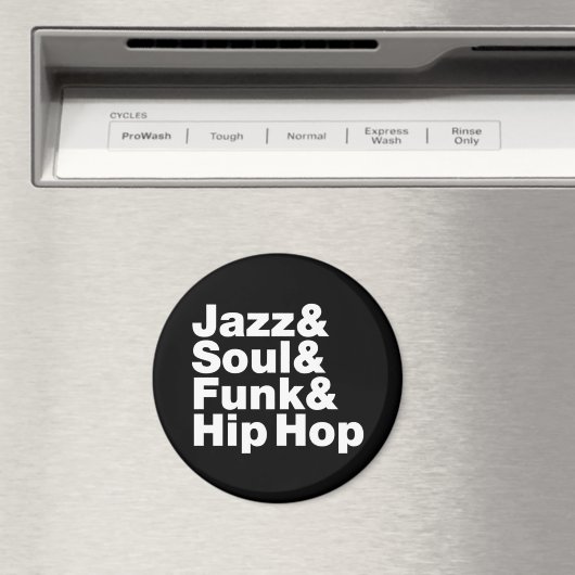 Jazz & Soul & Funk & Hip Hop Magnet (In Situ (Geschirrspüler))