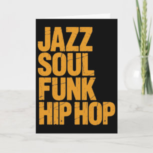 Jazz Soul Funk Hip-hop – Musikkultur Karte