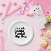 Jazz & Soul & Funk & Hip Hop Pappteller (Party)