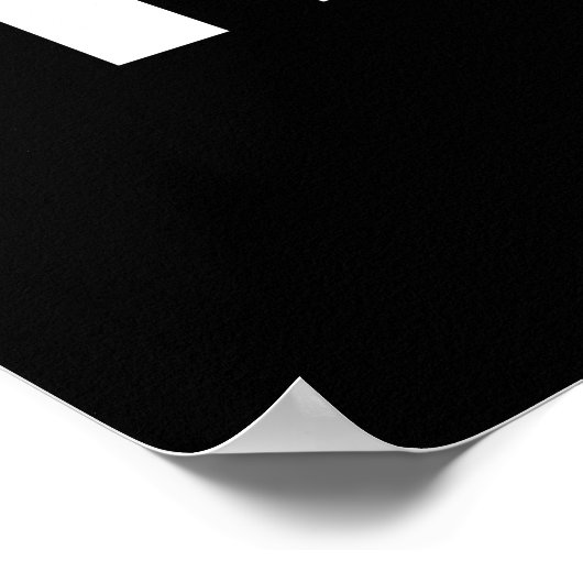 Jazz & Soul & Funk & Hip Hop Poster (Ecke)