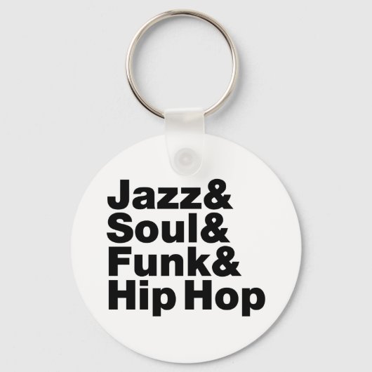Jazz & Soul & Funk & Hip Hop Schlüsselanhänger (Vorderseite)