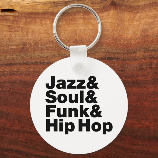Jazz & Soul & Funk & Hip Hop Schlüsselanhänger (Vorderseite)