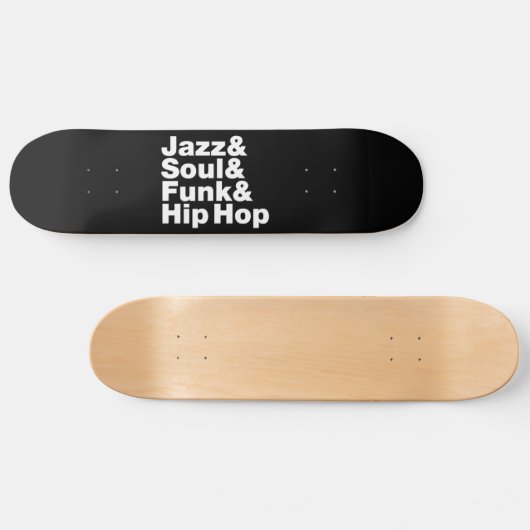 Jazz & Soul & Funk & Hip Hop Skateboard (Horizontal)