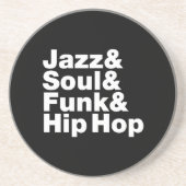 Jazz & Soul & Funk & Hip Hop Untersetzer (Vorne)