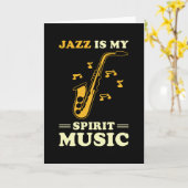 Jazz Sprichwort Gift Karte (Gelbe Blume)