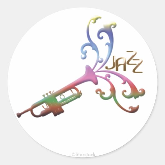 Jazz Sticker (Vorderseite)