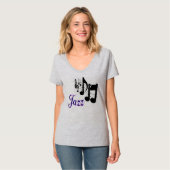 Jazz T-Shirt (Vorderseite Vollansicht)