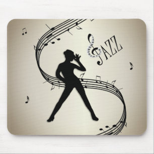 Jazz-Tanz Golden Music Mauspad