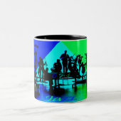 Jazz-Tasse Zweifarbige Tasse (Mittel)