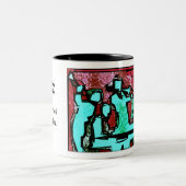 Jazz-Tasse Zweifarbige Tasse (Mittel)