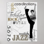 Jazz Technique Poster (Vorne)