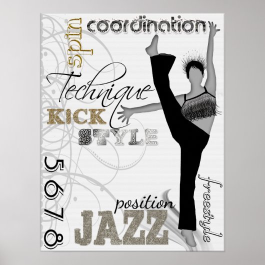 Jazz Technique Poster (Vorne)