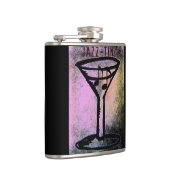 "Jazz-Tini" Martini-Jazz-Flasche Flachmann (Rechts)