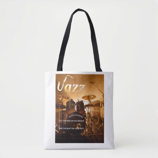Jazz Tote Bag Tasche (Vorderseite)