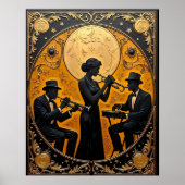 Jazz Trio Poster (Vorne)