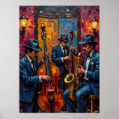 Jazz Trio Poster (Vorne)