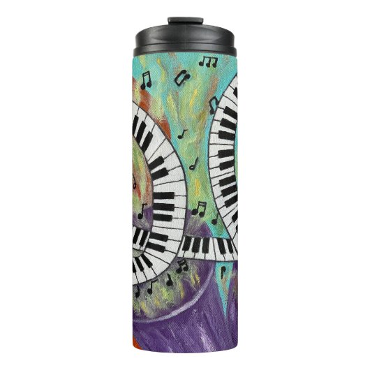 Jazz Trio Thermal Tumbler Thermosbecher (Vorderseite)