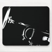 Jazz-Trompete Mousepad (Vorne)
